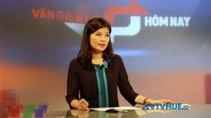 Biên tập viên Diệp Anh đài truyền hình Việt Nam